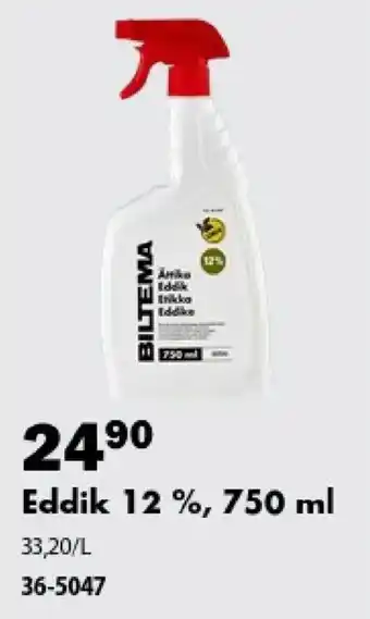 Biltema Eddik 12 %