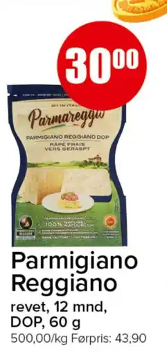 Spar Parmareggio Parmigiano Reggiano tilbud