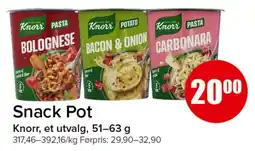 Spar Knorr Snack Pot tilbud