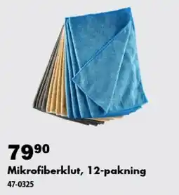 Biltema Mikrofiberklut tilbud