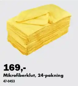 Biltema Mikrofiberklut tilbud
