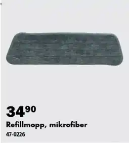 Biltema Refillmopp, mikrofiber tilbud