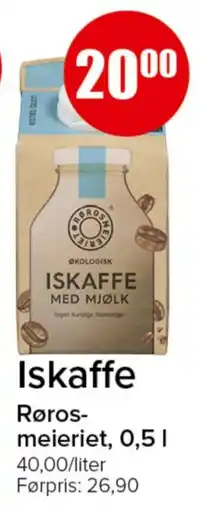 Spar Røros-meieriet Iskaffe tilbud