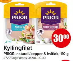 Spar Prior kyllingfilet tilbud