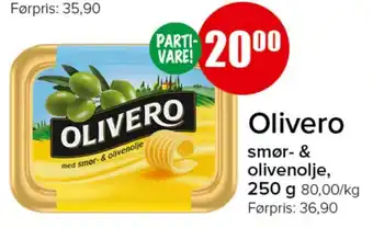 Olivero smør- & olivenolje