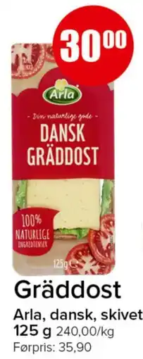 Spar Arla gräddost tilbud