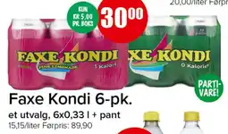 Spar Faxe Kondi 6-pk. tilbud