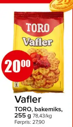 Spar Toro vafler tilbud