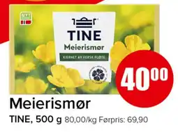 Spar Tine meierismør tilbud