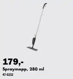 Biltema Spraymopp tilbud