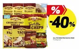 Bunnpris ALL TEX MEX FRA OLD EL PASO tilbud