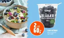 Coop Obs COOP BLÅBÆR tilbud
