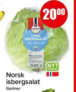 Spar Norsk isbergsalat tilbud