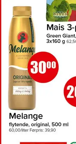 Spar Melange tilbud