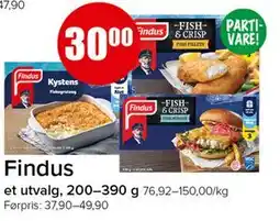 Spar Findus tilbud