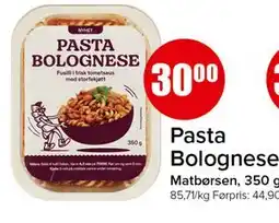 Spar Pasta Bolognese tilbud