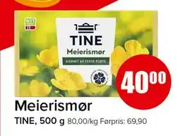Spar Meierismør tilbud