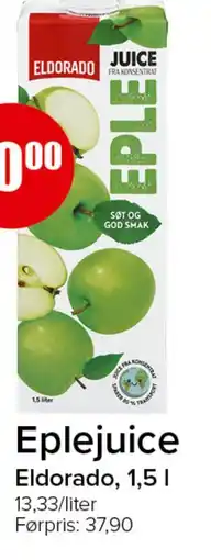 Spar Eplejuice tilbud