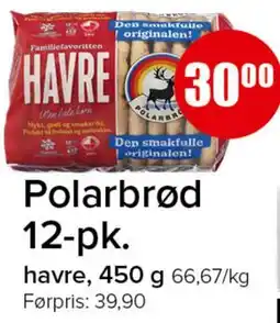 Spar Polarbrød 12-pk tilbud