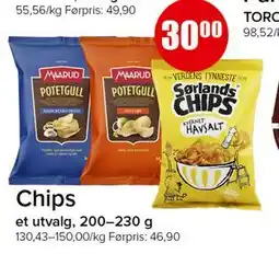 Spar Chips tilbud