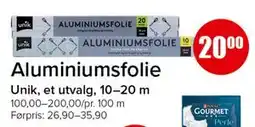 Spar Aluminiumsfolie tilbud