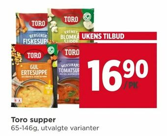 Meny Toro supper tilbud