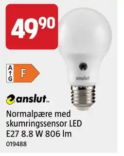 Jula Normalpære med skumringssensor LED tilbud