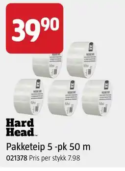 Jula Pakketeip 5 -pk 50 m tilbud
