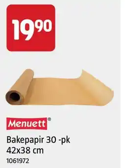 Jula Bakepapir 30 -pk tilbud