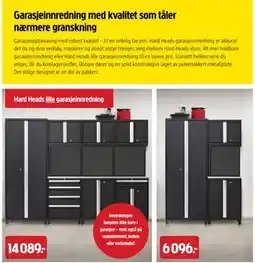 Jula Hard Heads lille garasjeinnredning tilbud