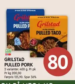 Coop Mega GRILSTAD PULLED PORK tilbud