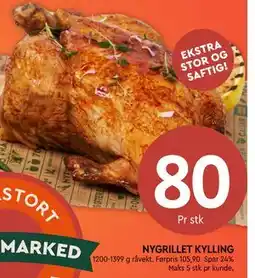 Coop Mega NYGRILLET KYLLING tilbud