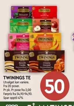 Coop Mega TWININGS TE tilbud