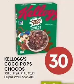 Coop Mega KELLOGG'S COCO POPS CHOCOS tilbud