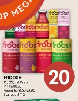 Coop Mega FROOSH tilbud