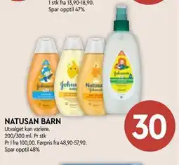 Coop Mega NATUSAN BARN tilbud