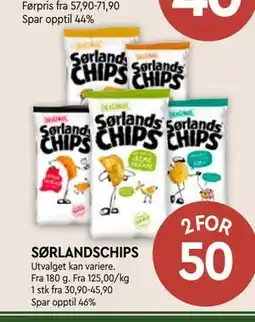 Coop Mega SØRLANDSCHIPS tilbud