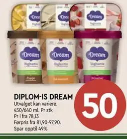 Coop Mega DIPLOM-IS DREAM tilbud