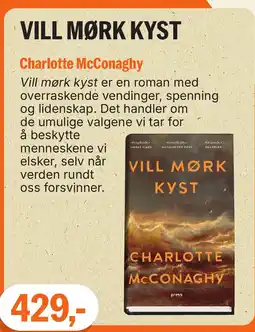 Ark Bokhandel Vill mørk kyst tilbud
