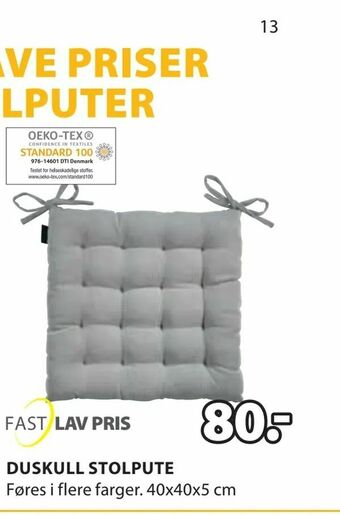 JYSK Flatt laken tilbud