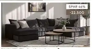 Skeidar CHILLUX U-SOFA tilbud