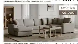Skeidar MODERN LIVING MODULSOFA tilbud