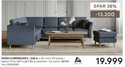 Skeidar EDEN HJØRNESOFA tilbud