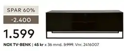 Skeidar NOX TV-BENK tilbud