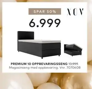 Skeidar PREMIUM 10 OPPBEVARINGSSENG tilbud