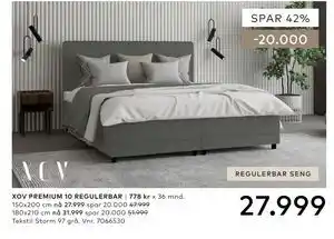 Skeidar XOV PREMIUM 10 REGULERBAR tilbud