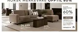 Skeidar ELLINOR HJØRNESOFA tilbud