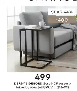 Skeidar DERBY SIDEBORD tilbud