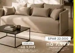 Skeidar CHARLES SOFA tilbud