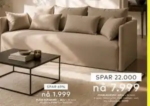 Skeidar CHARLES SOFA tilbud